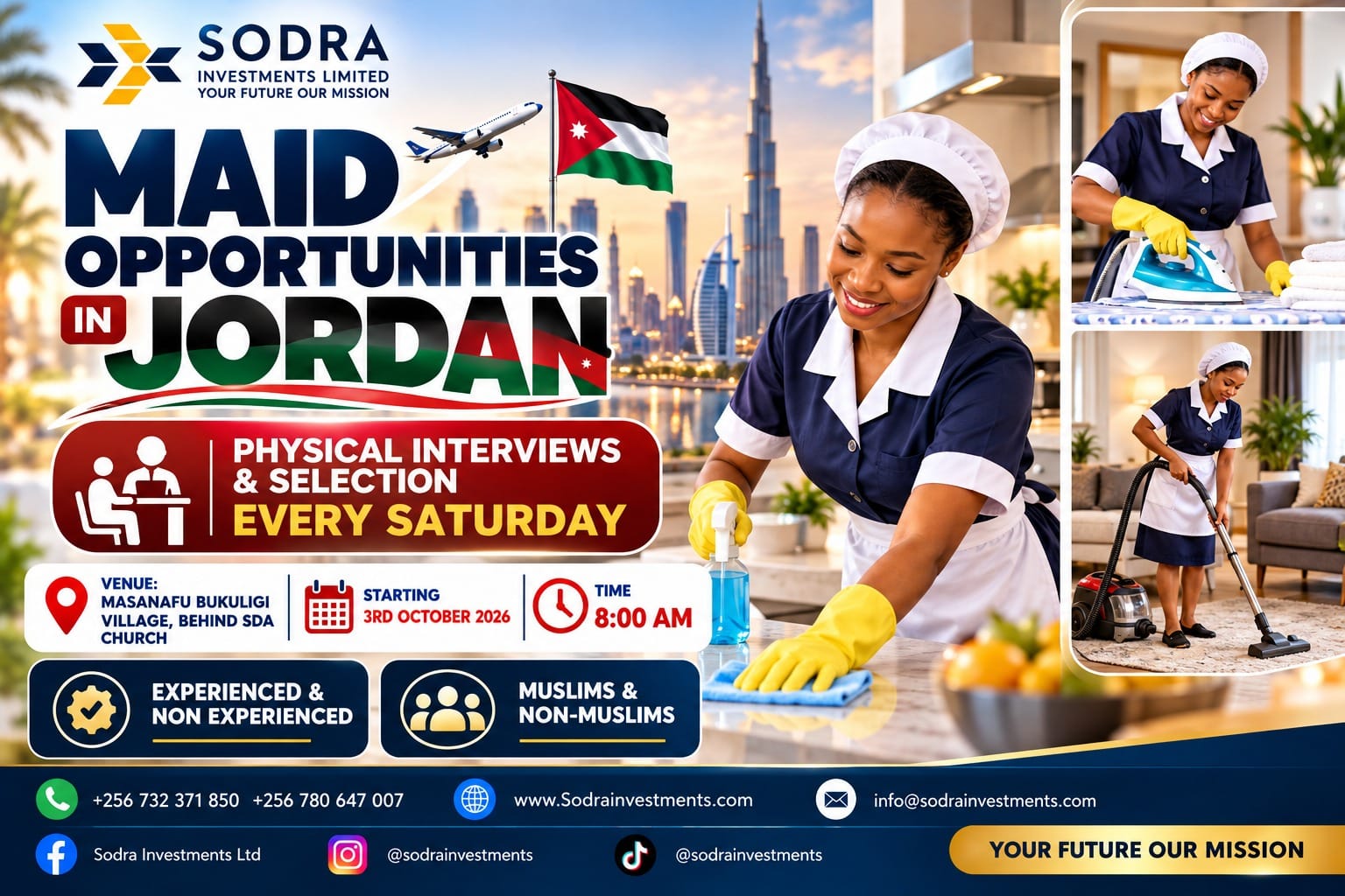 Artwork for Maid Opportunities in Jordan